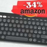 Logitech Pebble Keys 2 è wireless e si connette OVUNQUE (-34%)