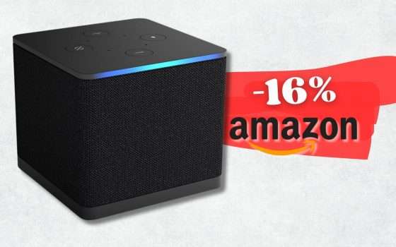 Amazon Fire TV Cube TORNA in sconto, potenza SHOCK per il tuo televisore