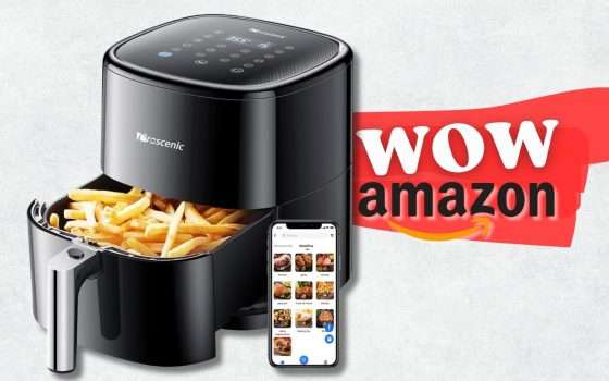 5L di SUPER friggitrice aria in spazio compresso: Proscenic T22 a 89€
