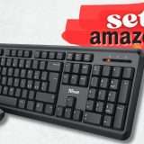ZERO cavi sulla scrivania con il set TRUST tastiera + mouse, appena 21€