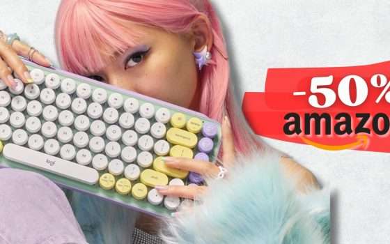 Logitech POP Keys rivoluziona le tastiere meccaniche con emoji (-50%)