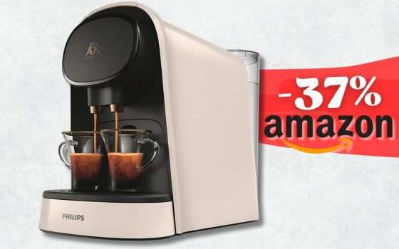 Philips per L'Or danno vita a Barista: la macchinetta 3 lunghezze (-37%)