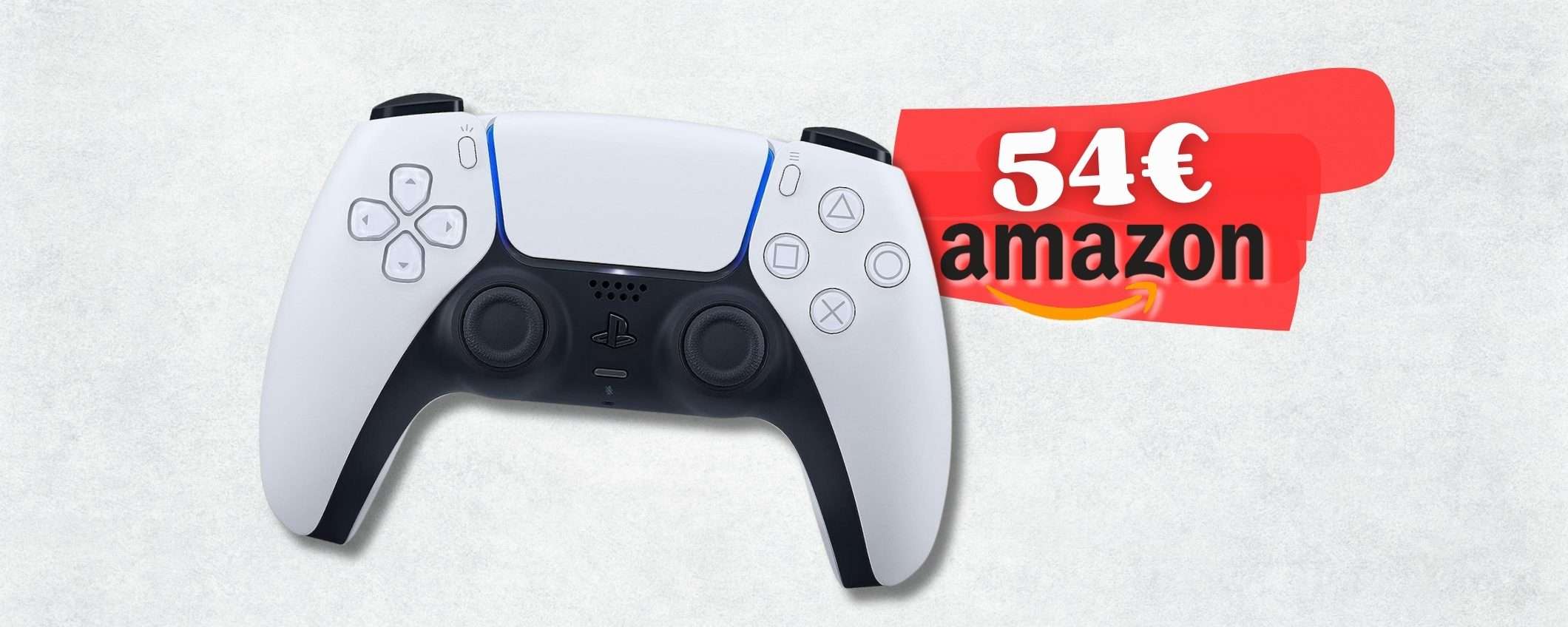 DualSense PlayStation 5 in colore ORIGINALE a 54€ in promozione, corri