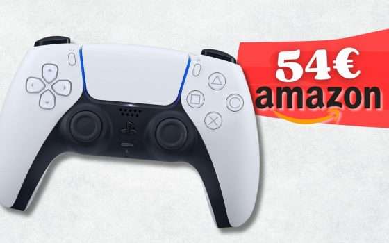 DualSense PlayStation 5 in colore ORIGINALE a 54€ in promozione, corri