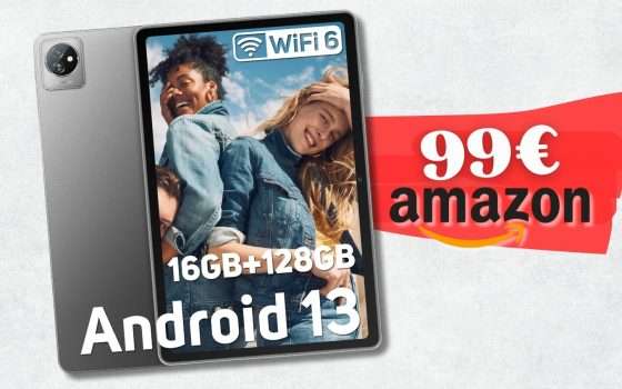 NUOVO tablet Android di Blackview con 16/128GB per svago e lavoro