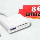Piccolo ma TENACE questo lettore di schede TF/SD e USB 3.0 (8€ Amazon)