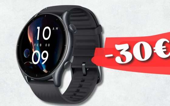 Amazfit GTR 3 è lo smartwatch che al polso è ASSISTENTE (coupon 30€)
