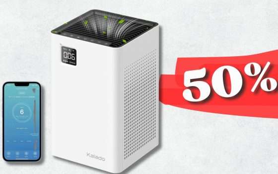 Un purificatore aria in casa CAMBIA le carte in gioco, su Amazon al 50%
