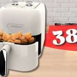 Design VINTAGE ma anima TECH questa friggitrice aria 5L a soli 38€
