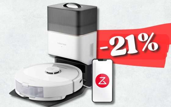 Roborock Q8 Max+ lava, aspira e si pulisce anche da solo, OFFERTONA top