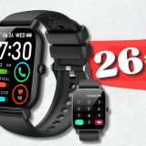 26€ per uno smartwatch con CHIAMATE e completo di tutto: affare Amazon