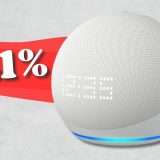 Echo Dot con orologio ma non solo, Alexa è COMPLETA e in sconto