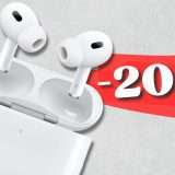 Apple AirPods Pro di 2ª generazione con custodia MagSafe scontate del 20%