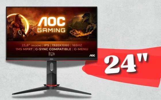 AOC Gaming sconta il suo monitor 24