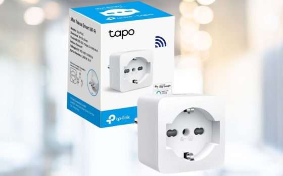TP-Link Tapo P105: la presa smart WiFi è in offerta a soli 9,99€ (-38%)