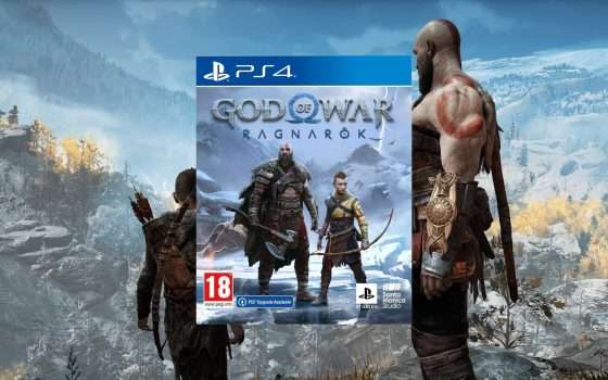 God of War: Ragnarok, la versione PS4 scontata di ben 31€ su Amazon