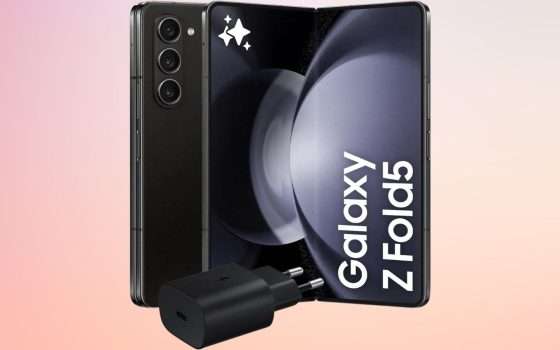 Samsung Galaxy Z Fold5: sconto PAZZESCO di 300 euro con questo codice