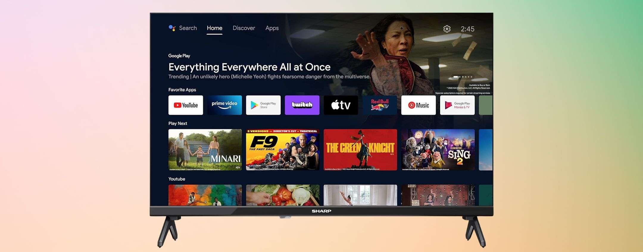 Smart TV Sharp 24" con Chromecast integrato in OFFERTA su Amazon (19)