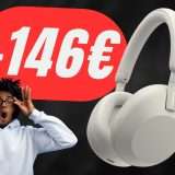 Con queste ti isolerai anche in aereo: le CUFFIE Sony al MINIMO STORICO!