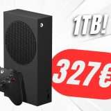 Xbox Series S da 1TB costa solo 327€ grazie allo SCONTO