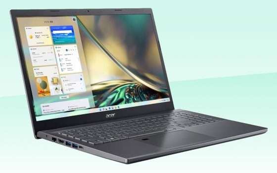 Notebook Acer (Intel Core i5, 15GB/1TB, W11) in FORTE SCONTO