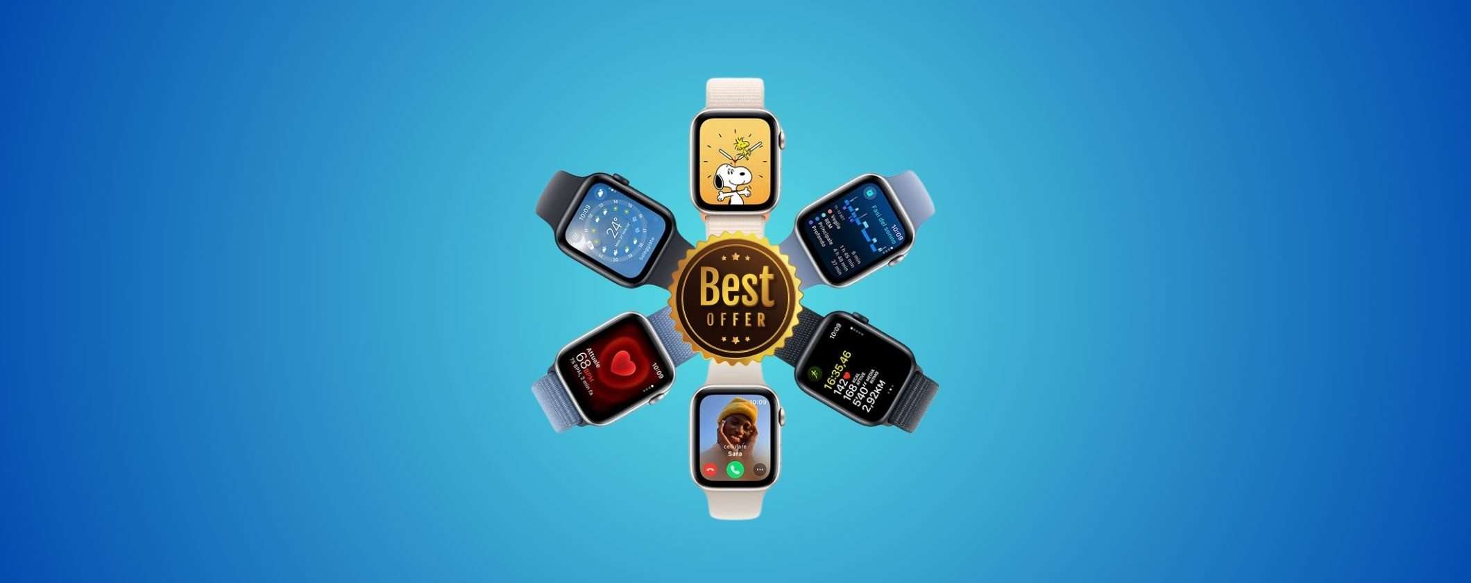 Apple Watch SE 2: PREZZO STRACCIATO su Amazon