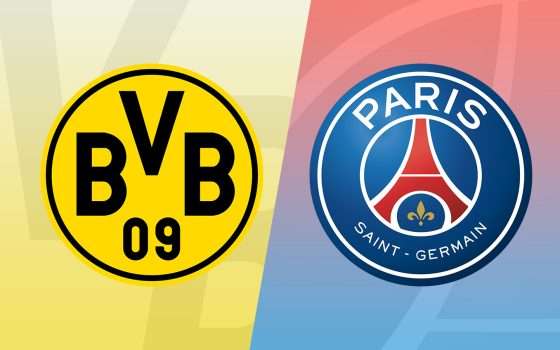 Champions: come vedere Borussia Dortmund-PSG in streaming