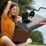 Caricatore Laptop 24000 mAh con AC Charge Port: Coupon 20% su Amazon