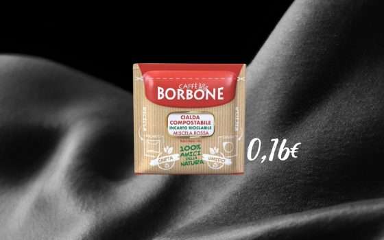 Cialde Caffè Borbone Miscela Rossa: solo 0,16€ a unità su eBay