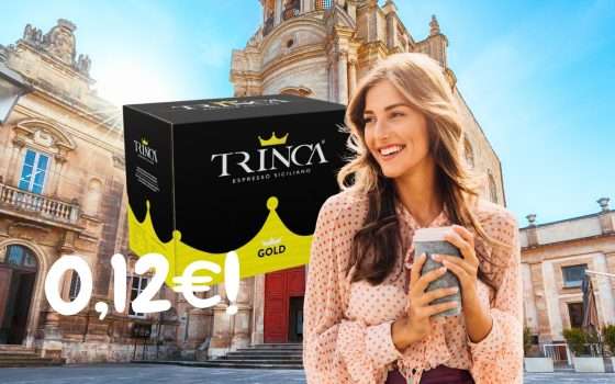 Cialde Caffè Trinca: l'espresso siciliano a soli 12 centesimi