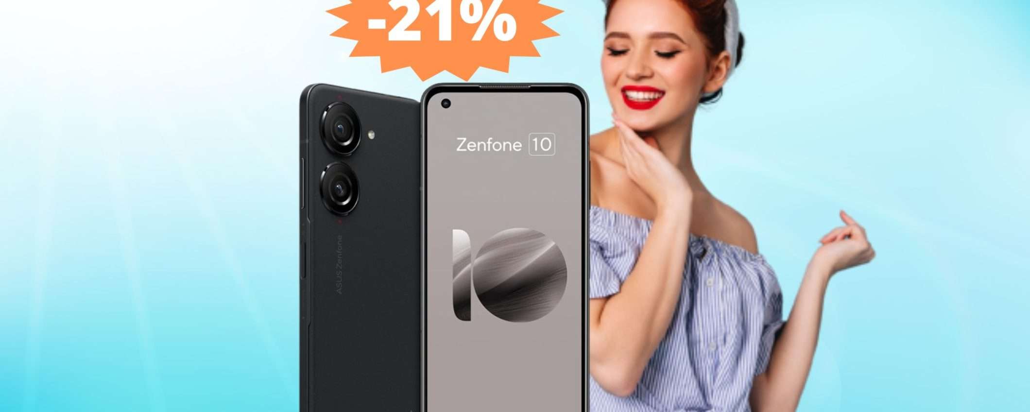 ASUS Zenfone 10: sconto IMPERDIBILE su Amazon (-200 euro)
