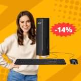 PC fisso Acer Aspire: RISPARMIO immediato di 100 euro