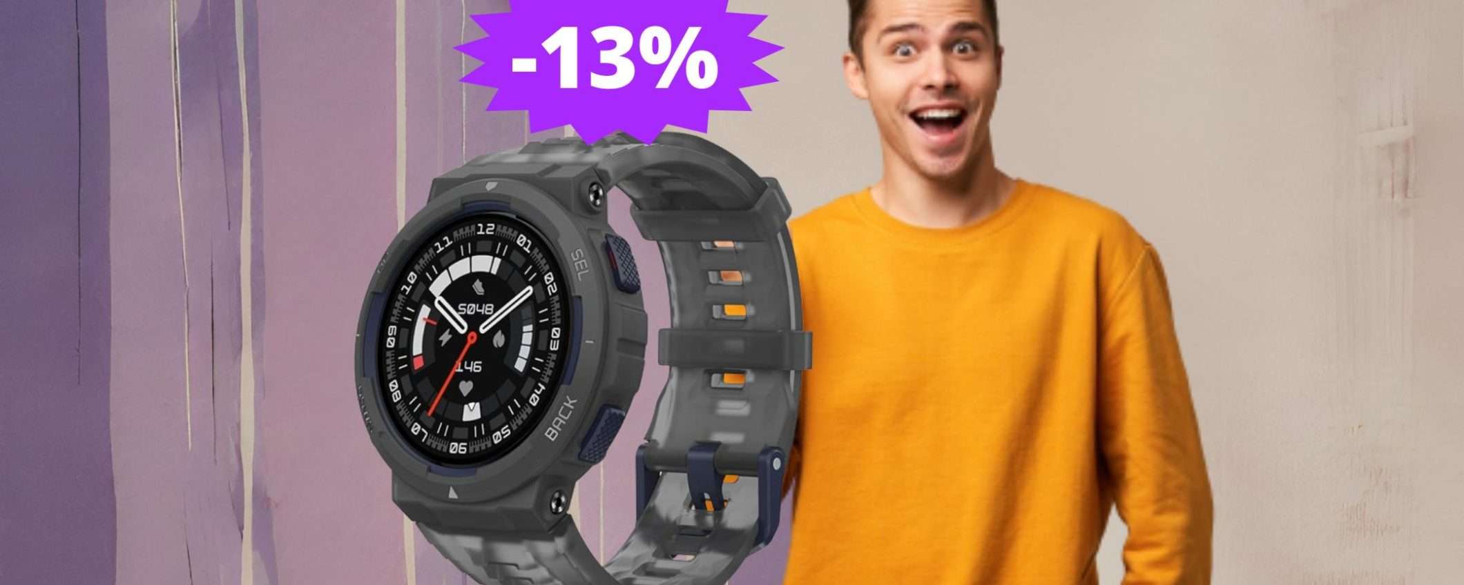 Amazfit Active Edge: qualità e affidabilità in SUPER sconto