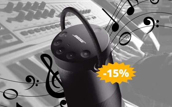 Bose SoundLink Revolve+ II: un'occasione IMPERDIBILE (-15%)