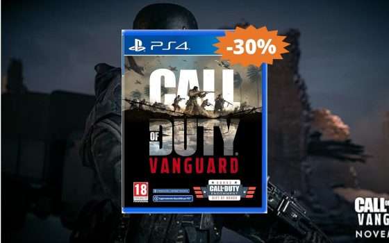 Call of Duty Vanguard per PS4: sconto ESCLUSIVO Amazon (-30%)