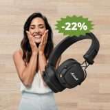 Cuffie Marshall Major IV: SUPER sconto del 22% su Amazon