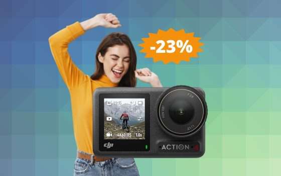 DJI Osmo Action 4: un AFFARE da prendere al volo (-23%)