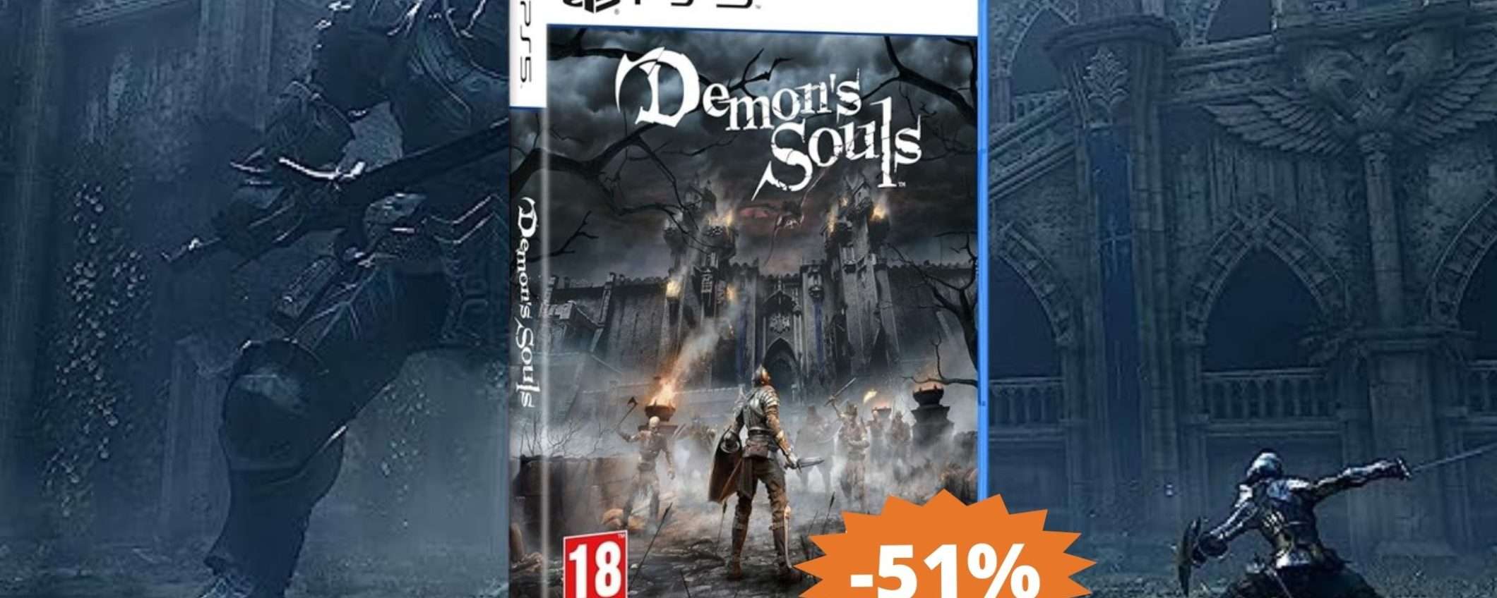 Demon's Souls per PS5: sconto FOLLE del 51% su Amazon