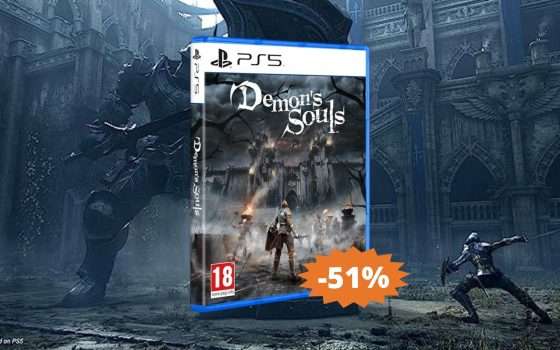 Demon's Souls per PS5: sconto FOLLE del 51% su Amazon