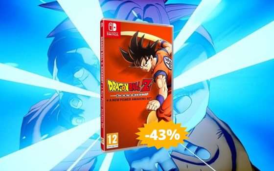 Dragon Ball Z Kakarot per Switch: un AFFARE imperdibile (-43%)