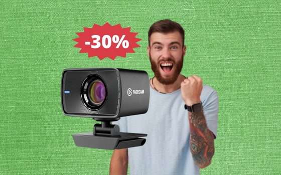 Elgato Facecam: MEGA sconto del 30% su Amazon