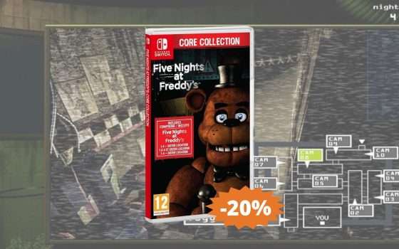 Five Nights at Freddy's per Nintendo: SUPER sconto del 20%