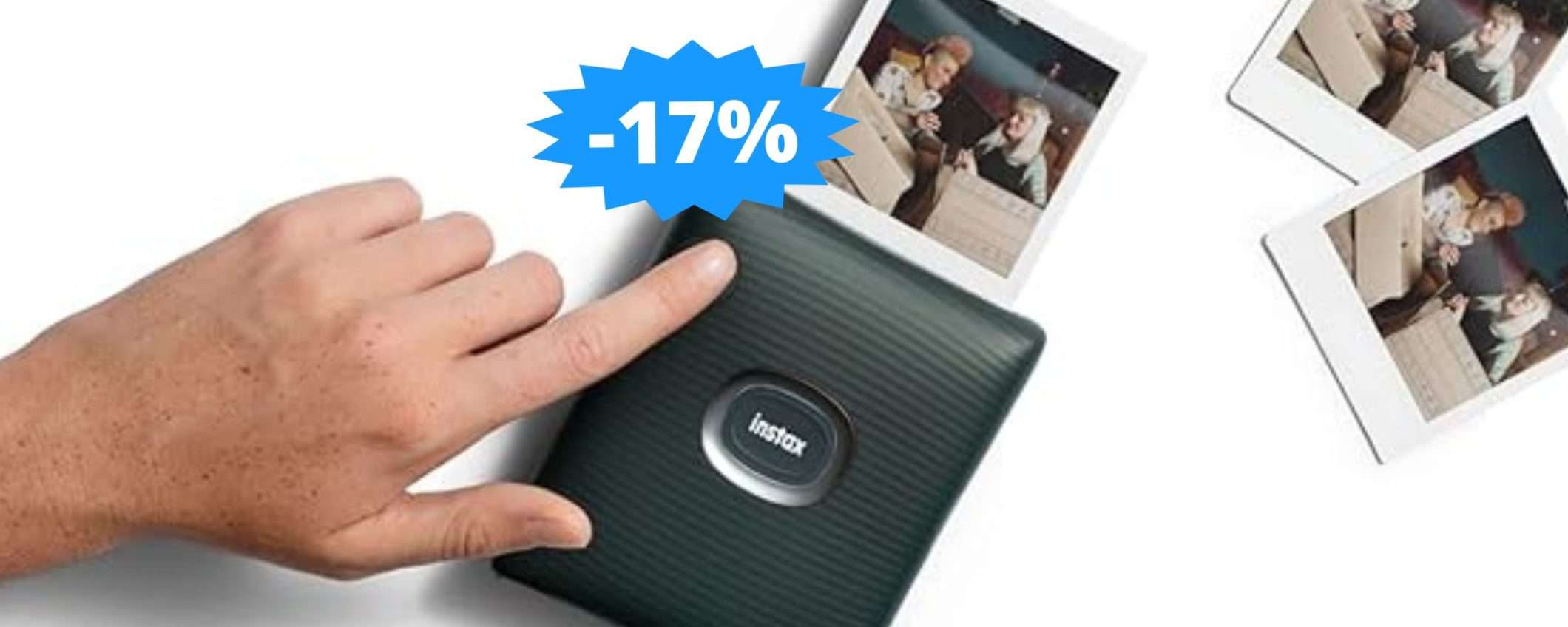 Fujifilm Instax SQUARE: stampa i tuoi RICORDI ovunque (-17%)
