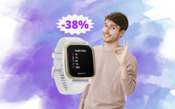 Garmin Venu Sq: sconto IMPERDIBILE del 38% su Amazon