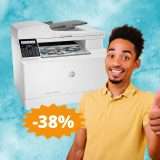 Stampante HP Color LaserJet Pro: un AFFARE su Amazon (-38%)