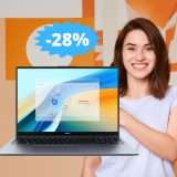 HUAWEI MateBook D 16: un AFFARE da non perdere (-28%)