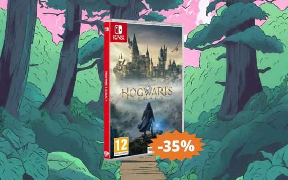 Hogwarts Legacy per Switch: sconto IMPERDIBILE del 35%