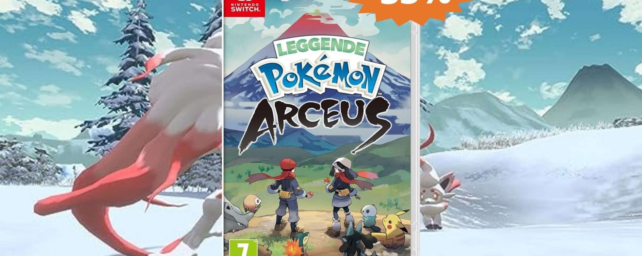 Leggende Pokémon Arceus: un'AVVENTURA da non perdere (-33%)