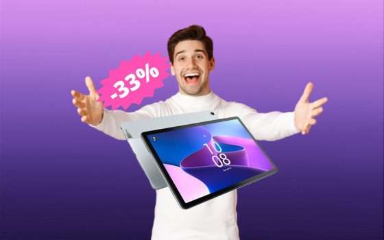 Lenovo Tab M10 Plus: il tablet che stavi cercando (-33%)