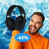 Logitech G G435 LIGHTSPEED: sconto IMPERDIBILE del 43%